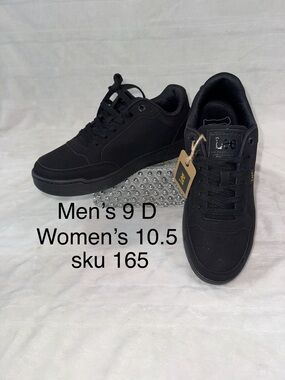 Lee Men's Low-Top Sneakers in Black